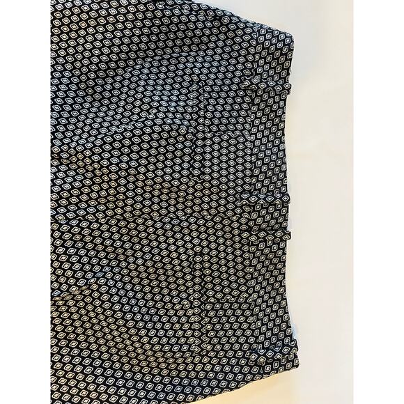 NWT Trina Turk Gemometric Bermuda Shorts Women 8 Chic Career Vacation Black - Picture 8 of 15